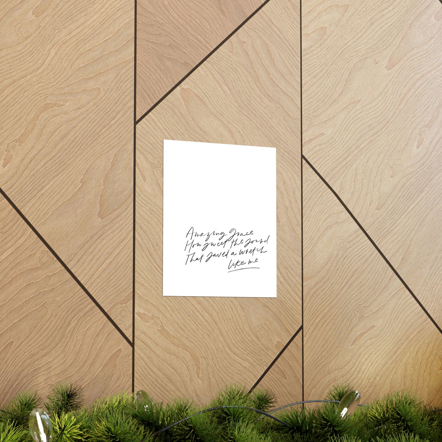Amazing Grace Art Print
