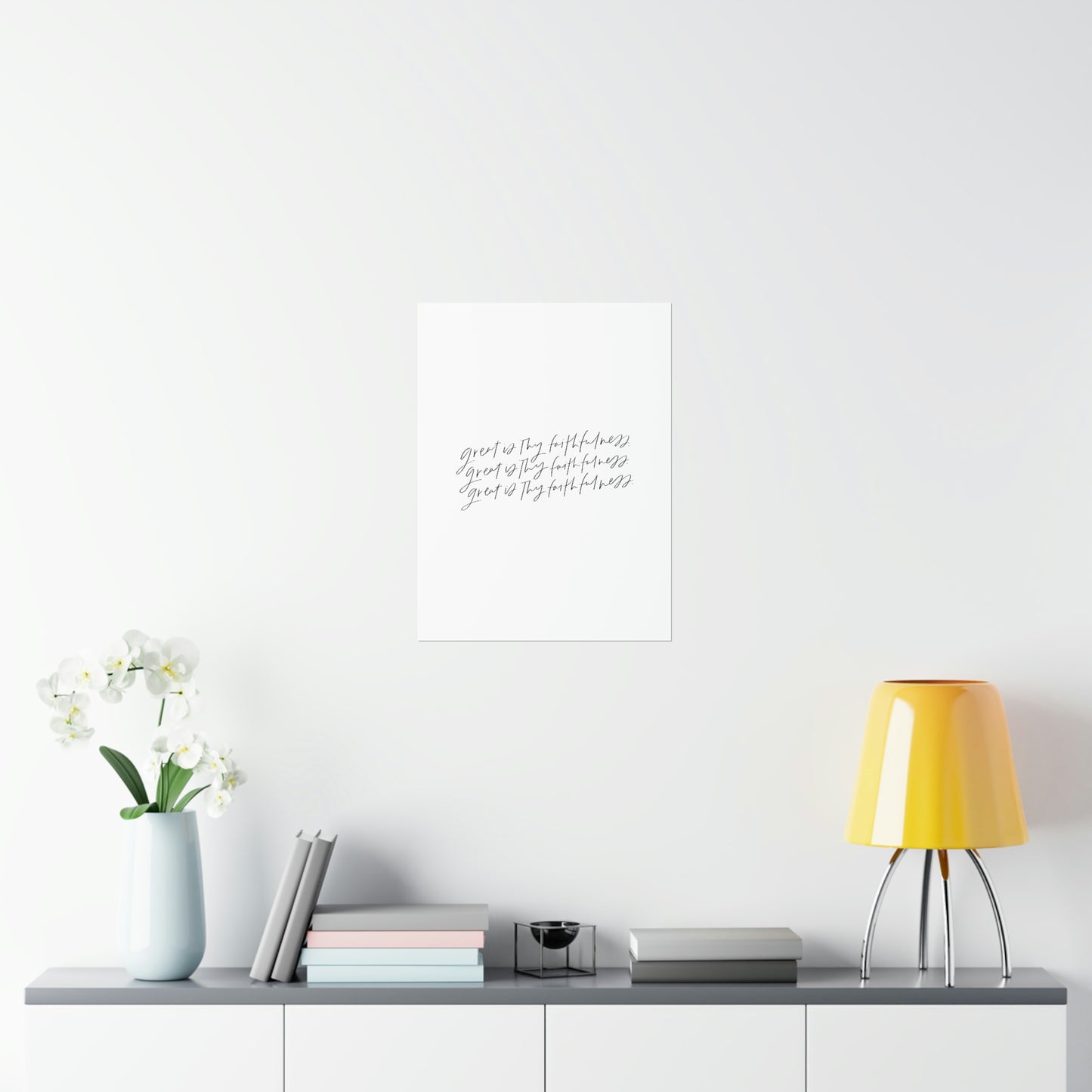 Great is Thy Faithfulness Art Print