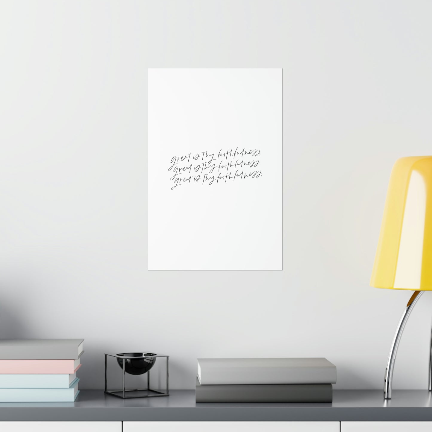 Great is Thy Faithfulness Art Print