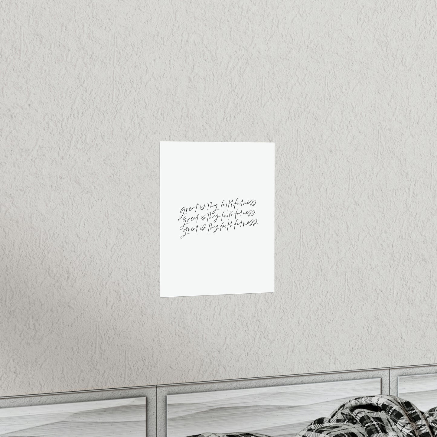 Great is Thy Faithfulness Art Print