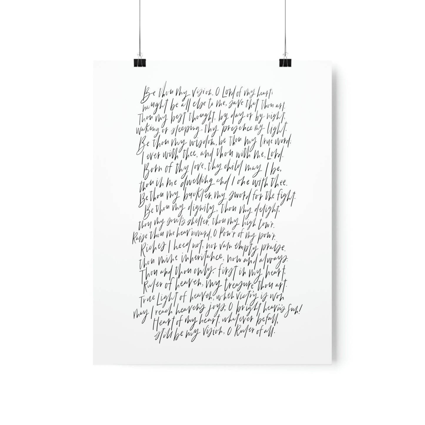 Be Thou My Vision Art Print