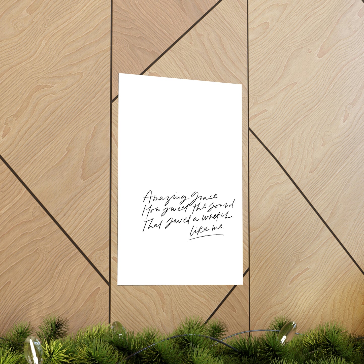Amazing Grace Art Print