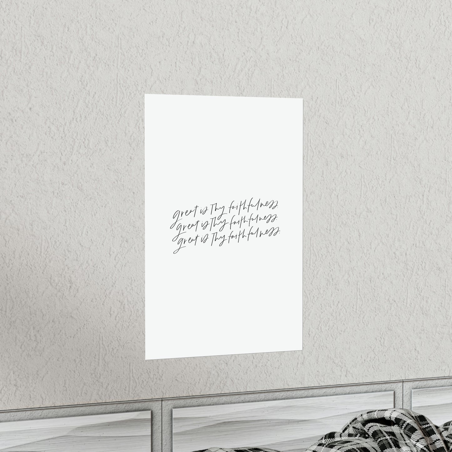 Great is Thy Faithfulness Art Print