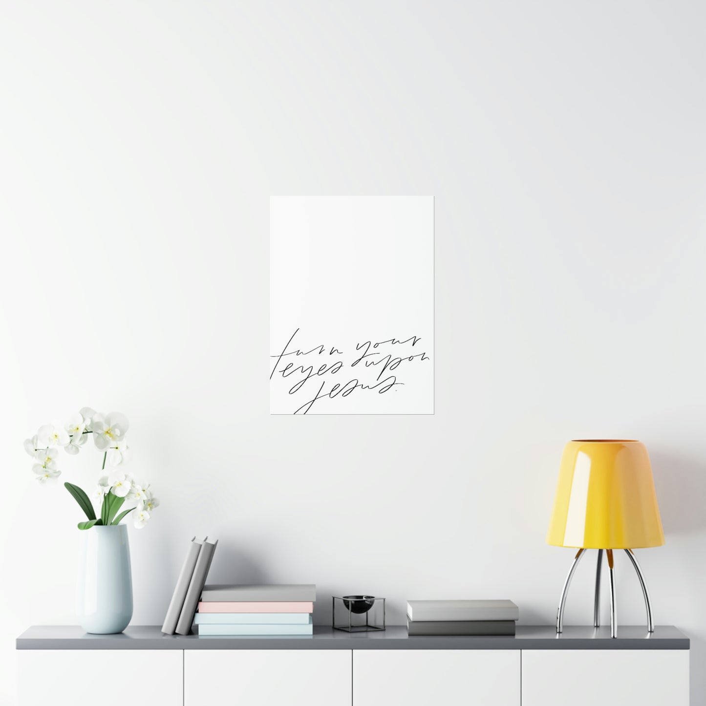 Turn Your Eyes Art Print