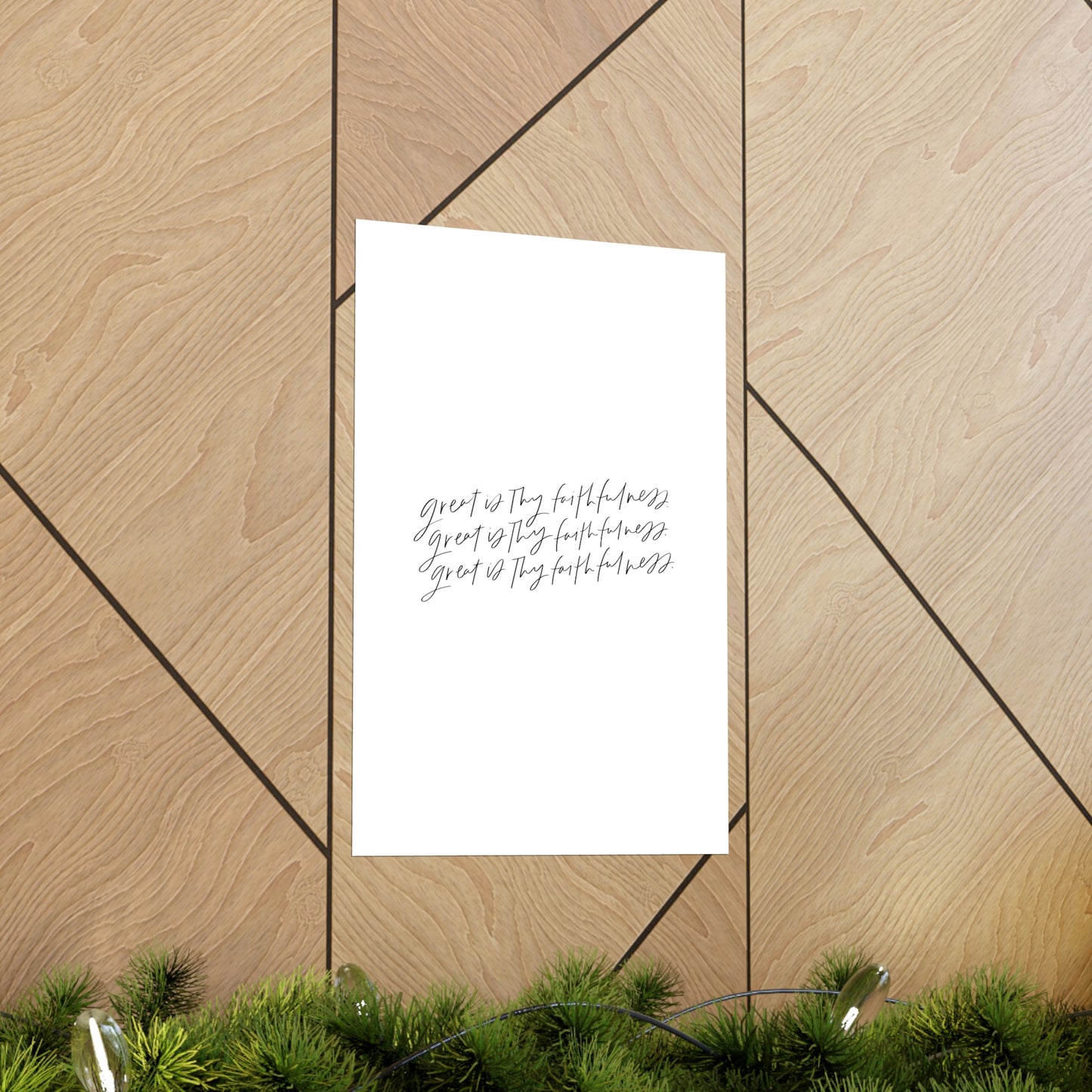Great is Thy Faithfulness Art Print