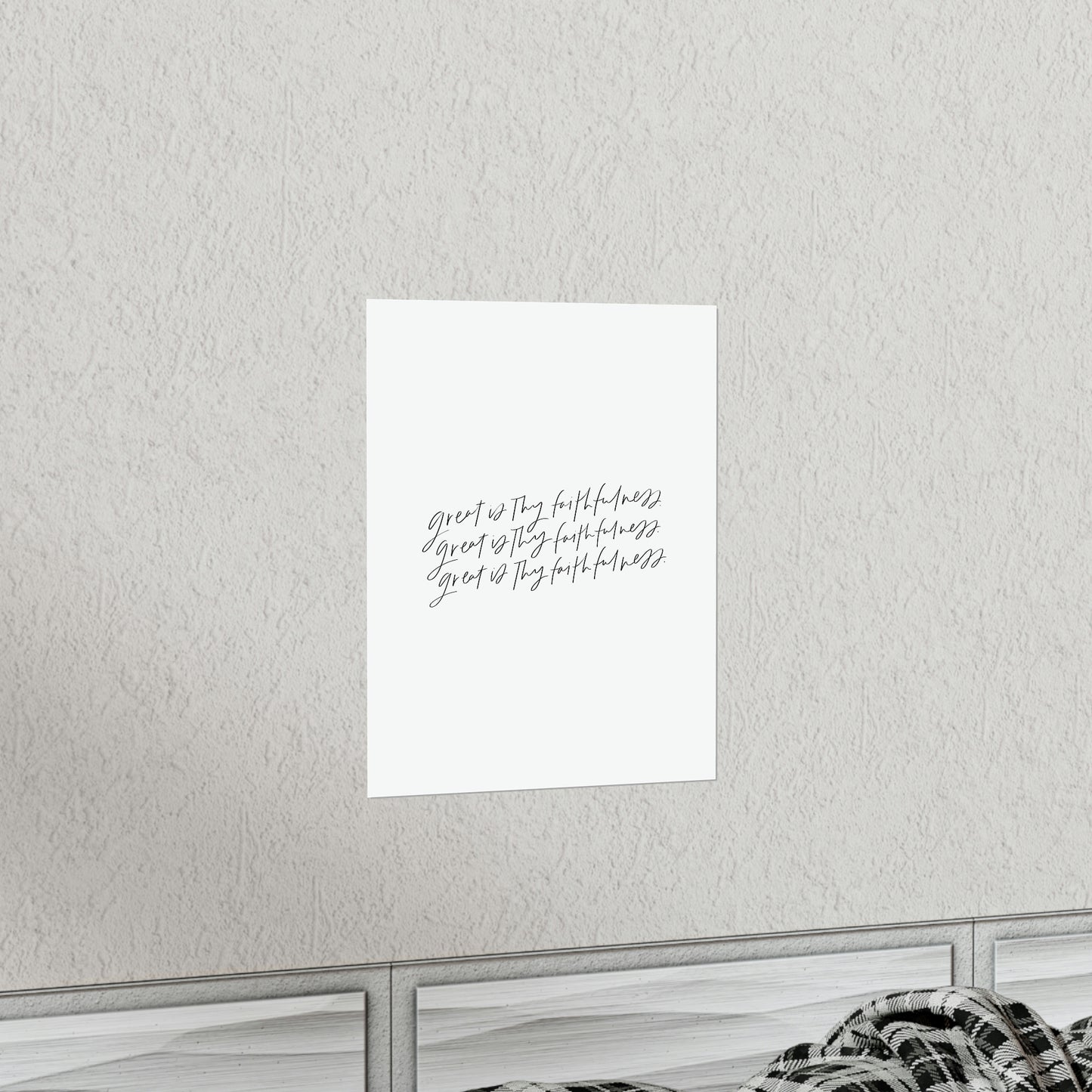 Great is Thy Faithfulness Art Print