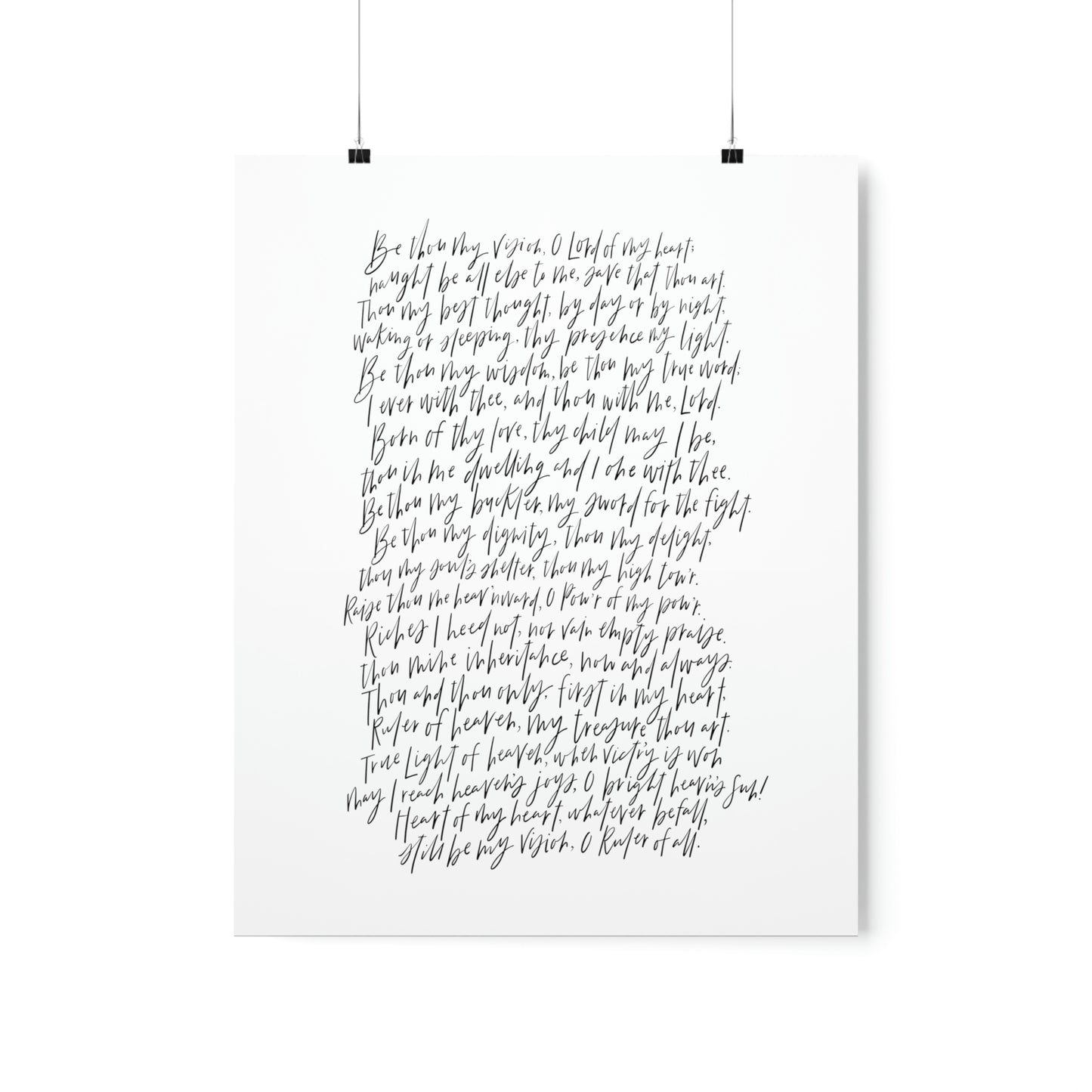 Be Thou My Vision Art Print