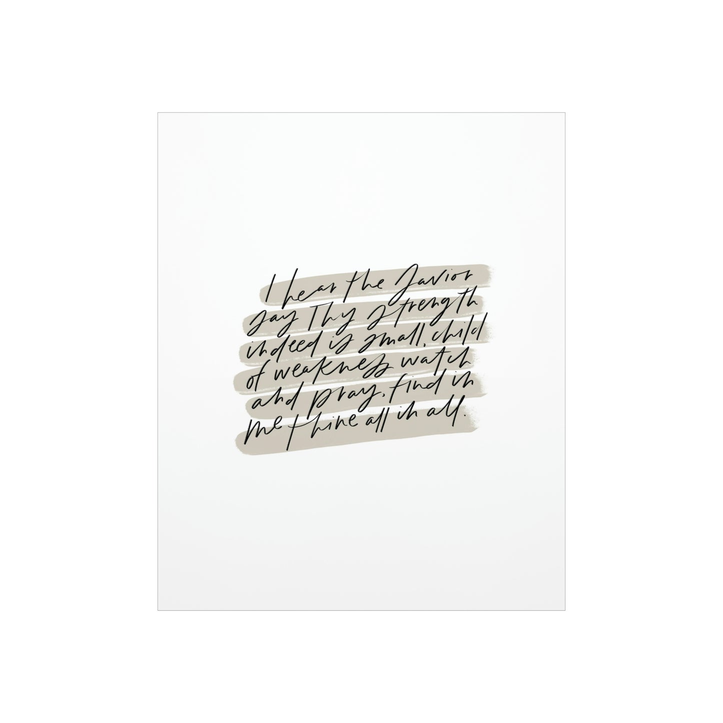 Find in Me Art Print