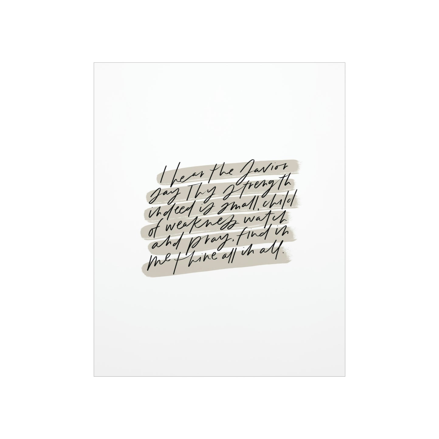 Find in Me Art Print