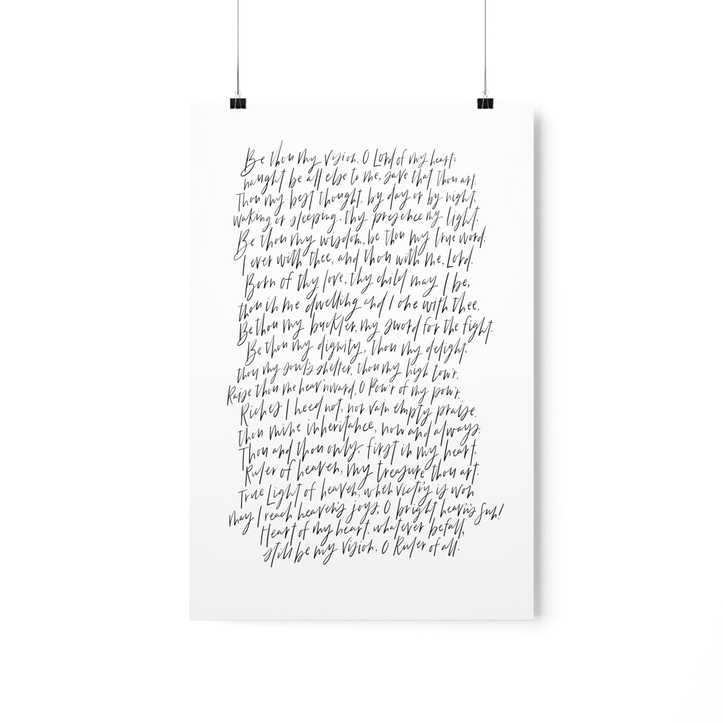 Be Thou My Vision Art Print