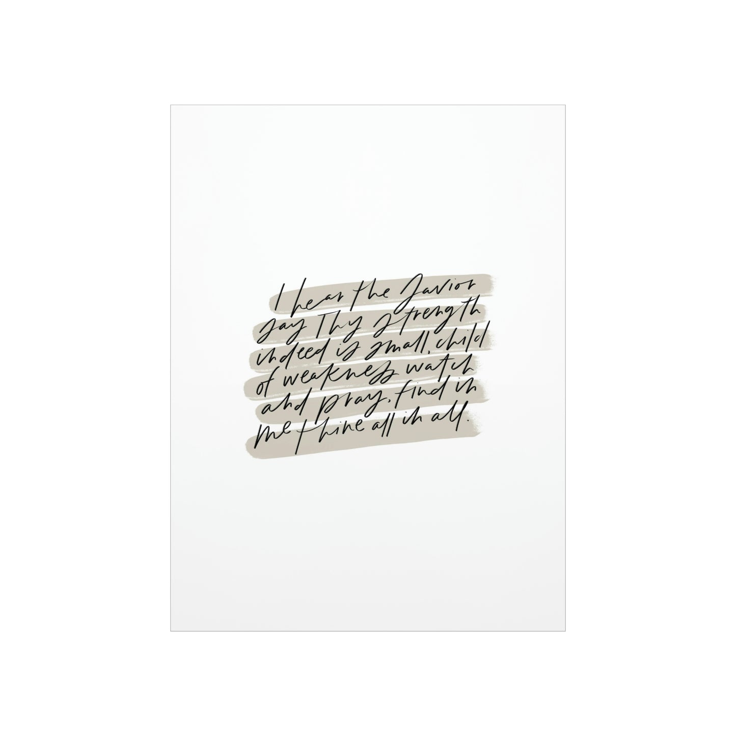 Find in Me Art Print