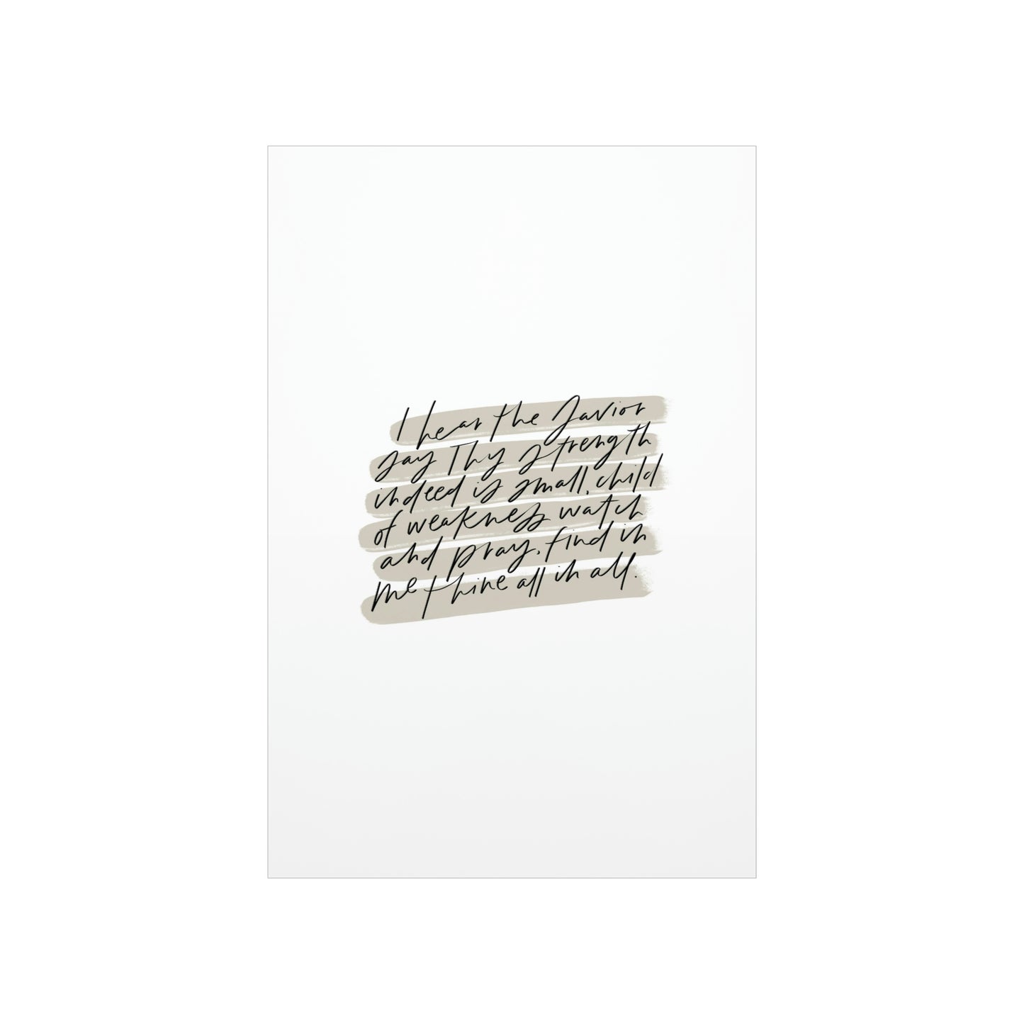 Find in Me Art Print