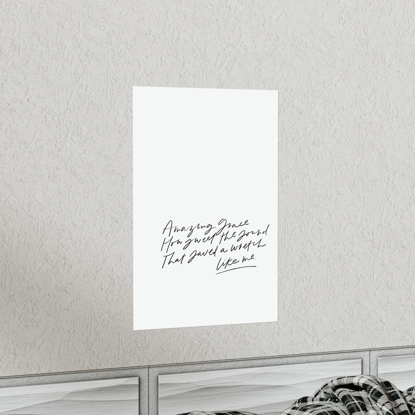 Amazing Grace Art Print
