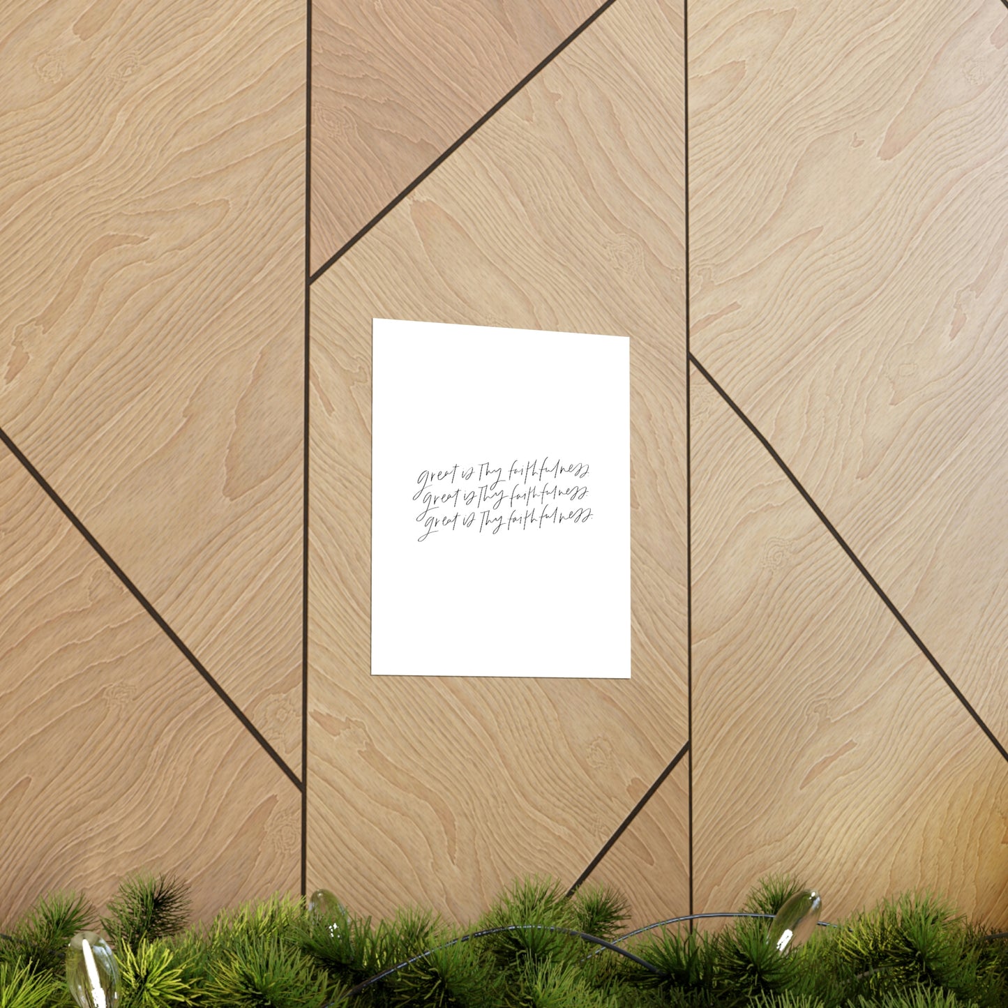 Great is Thy Faithfulness Art Print