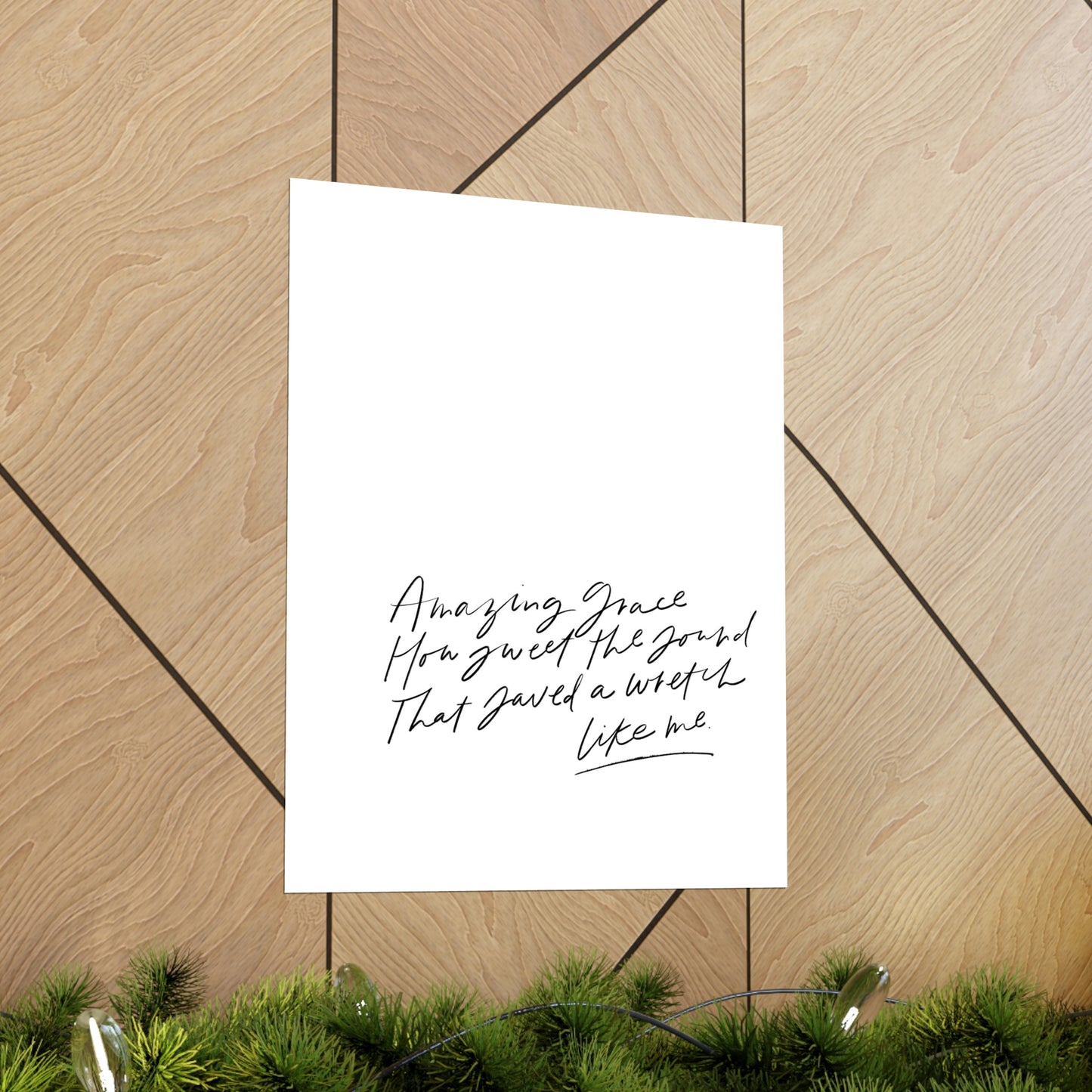 Amazing Grace Art Print