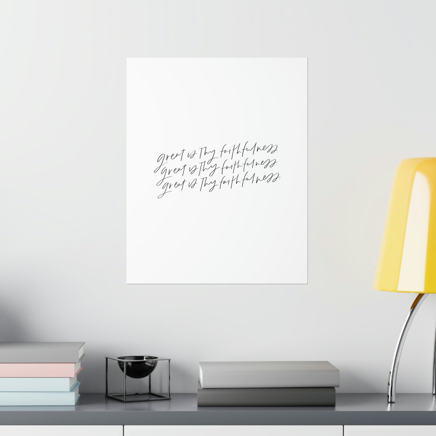 Great is Thy Faithfulness Art Print