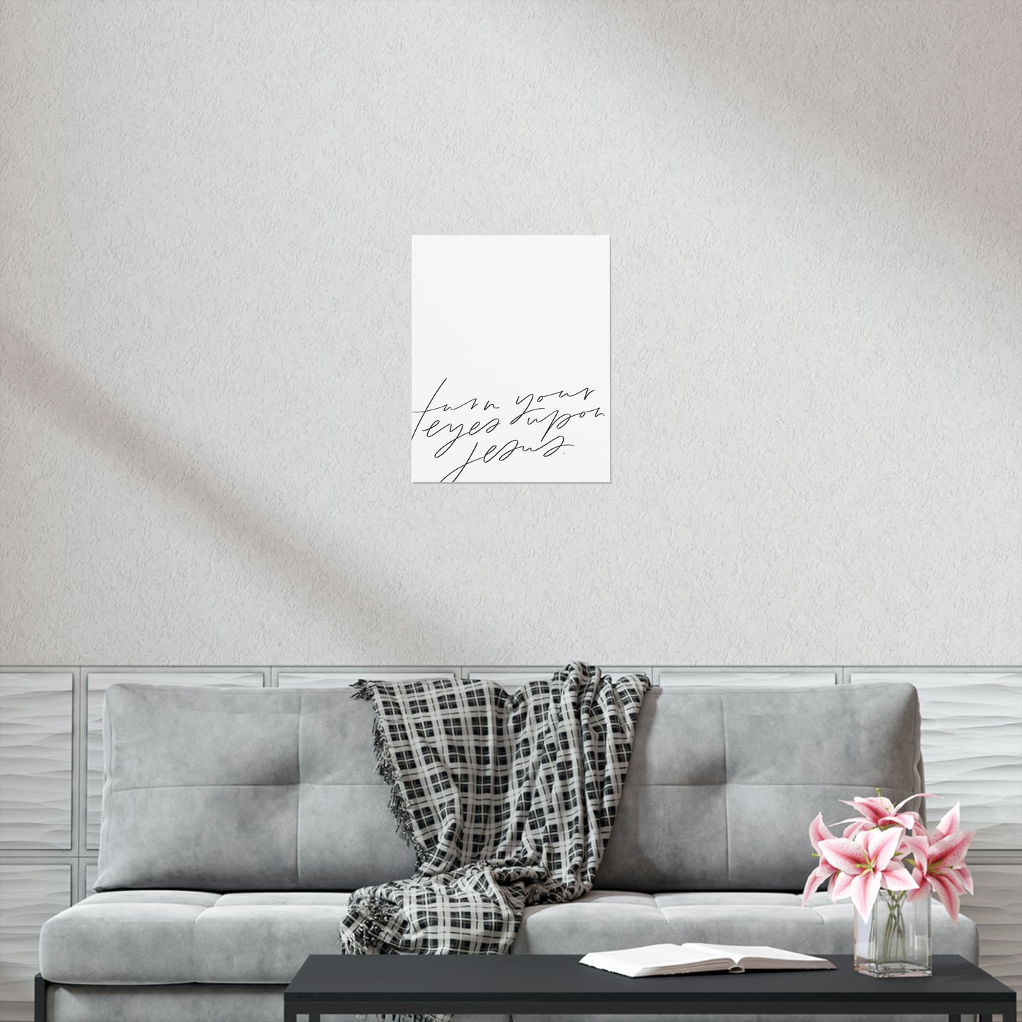 Turn Your Eyes Art Print