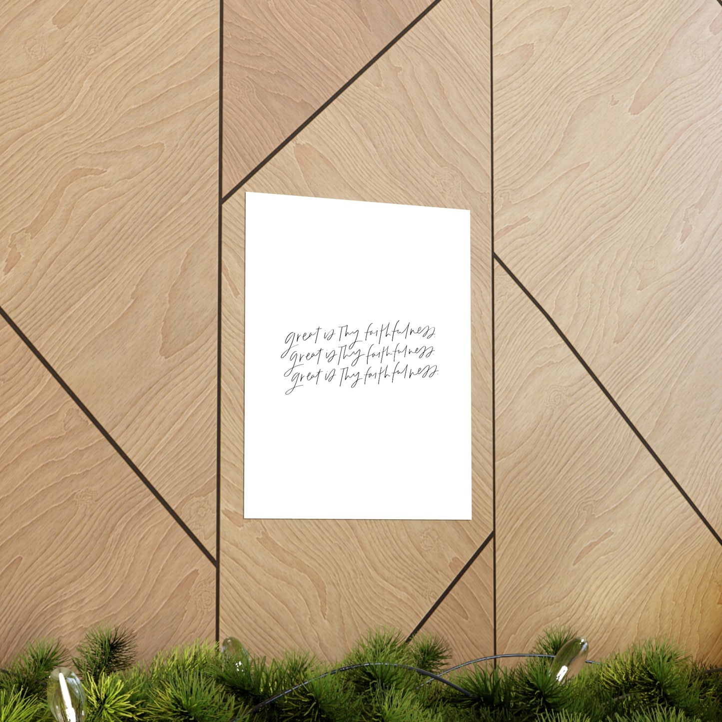 Great is Thy Faithfulness Art Print