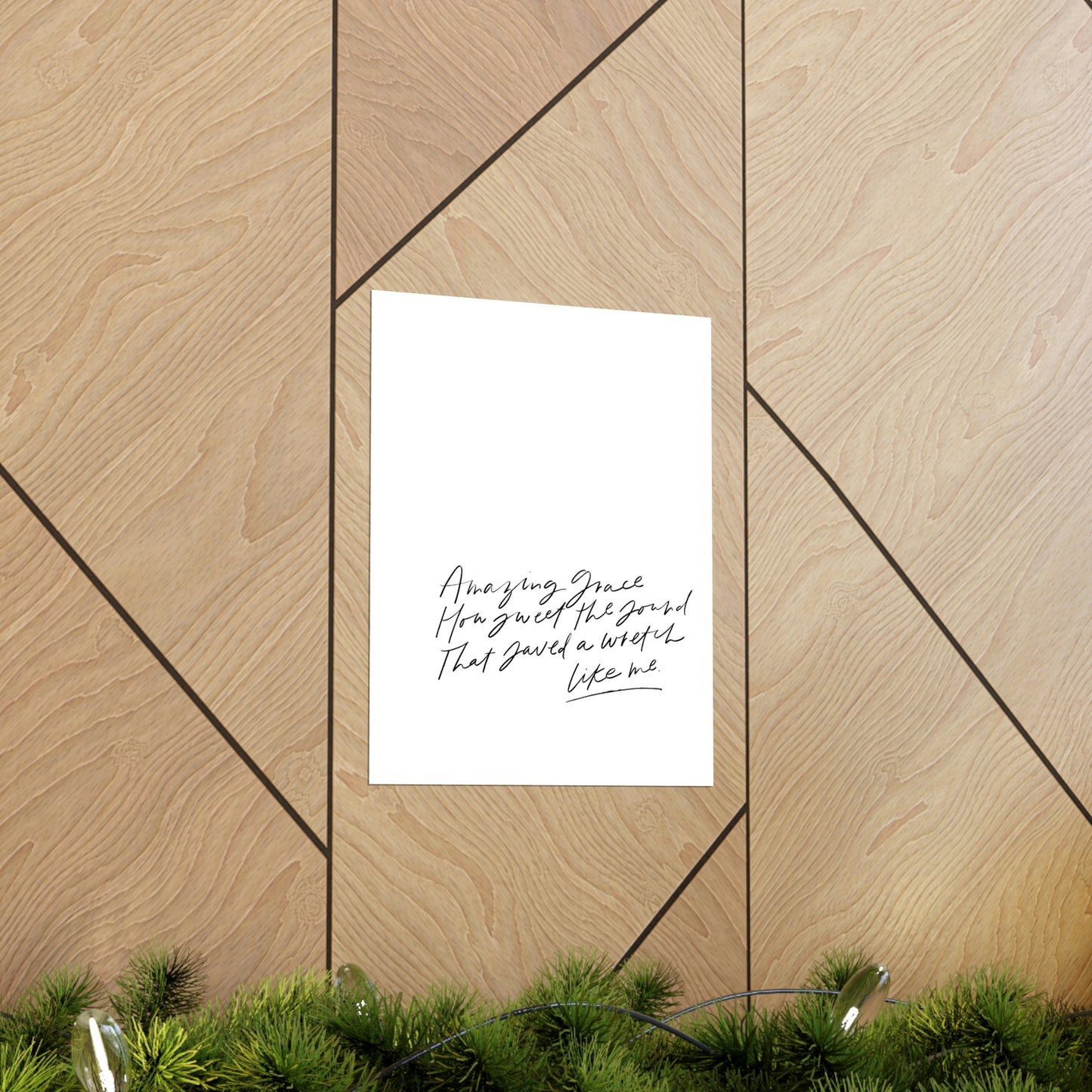 Amazing Grace Art Print