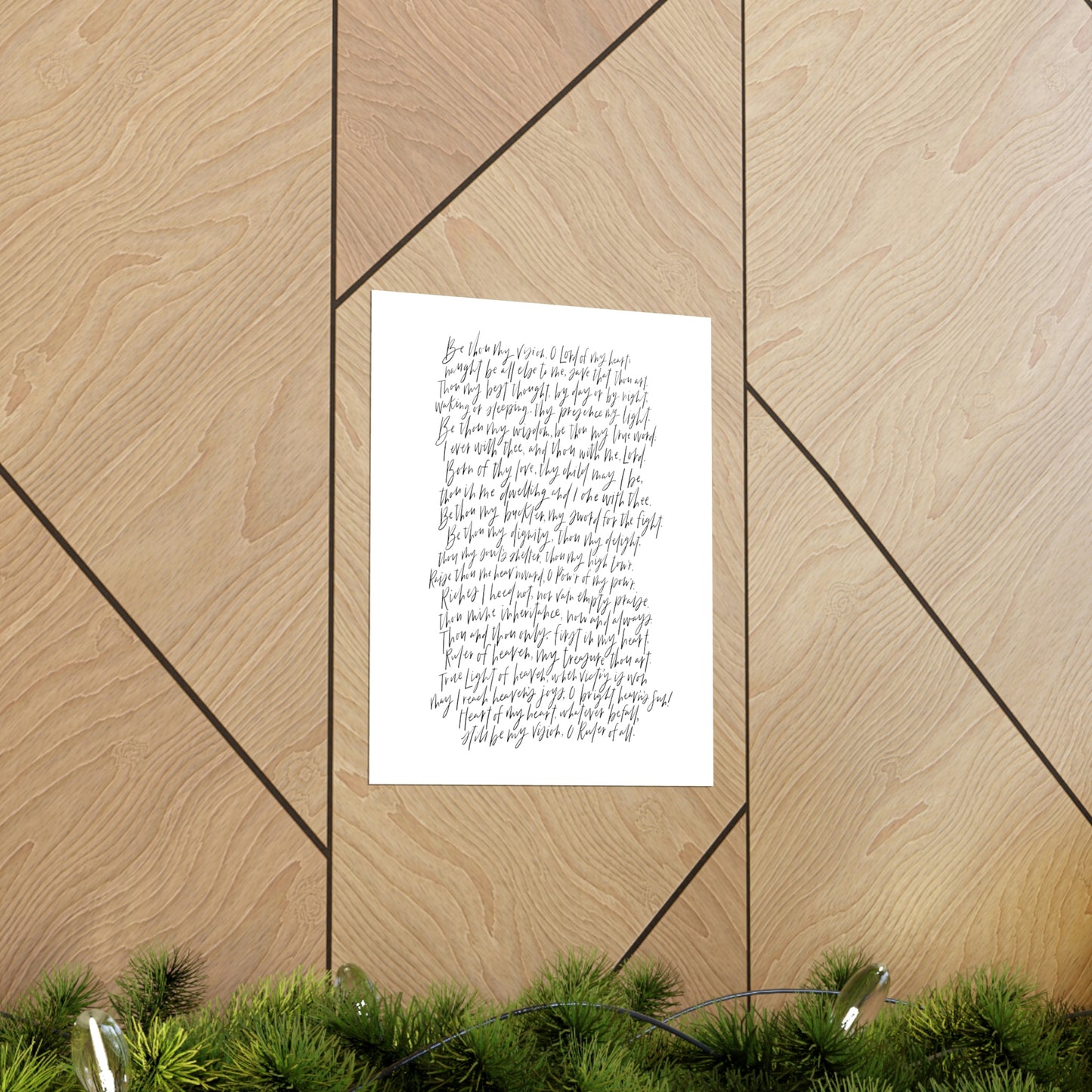 Be Thou My Vision Art Print
