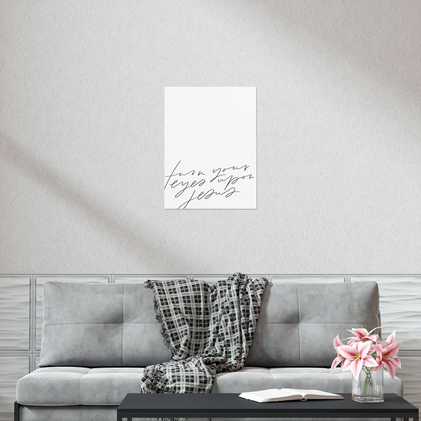 Turn Your Eyes Art Print