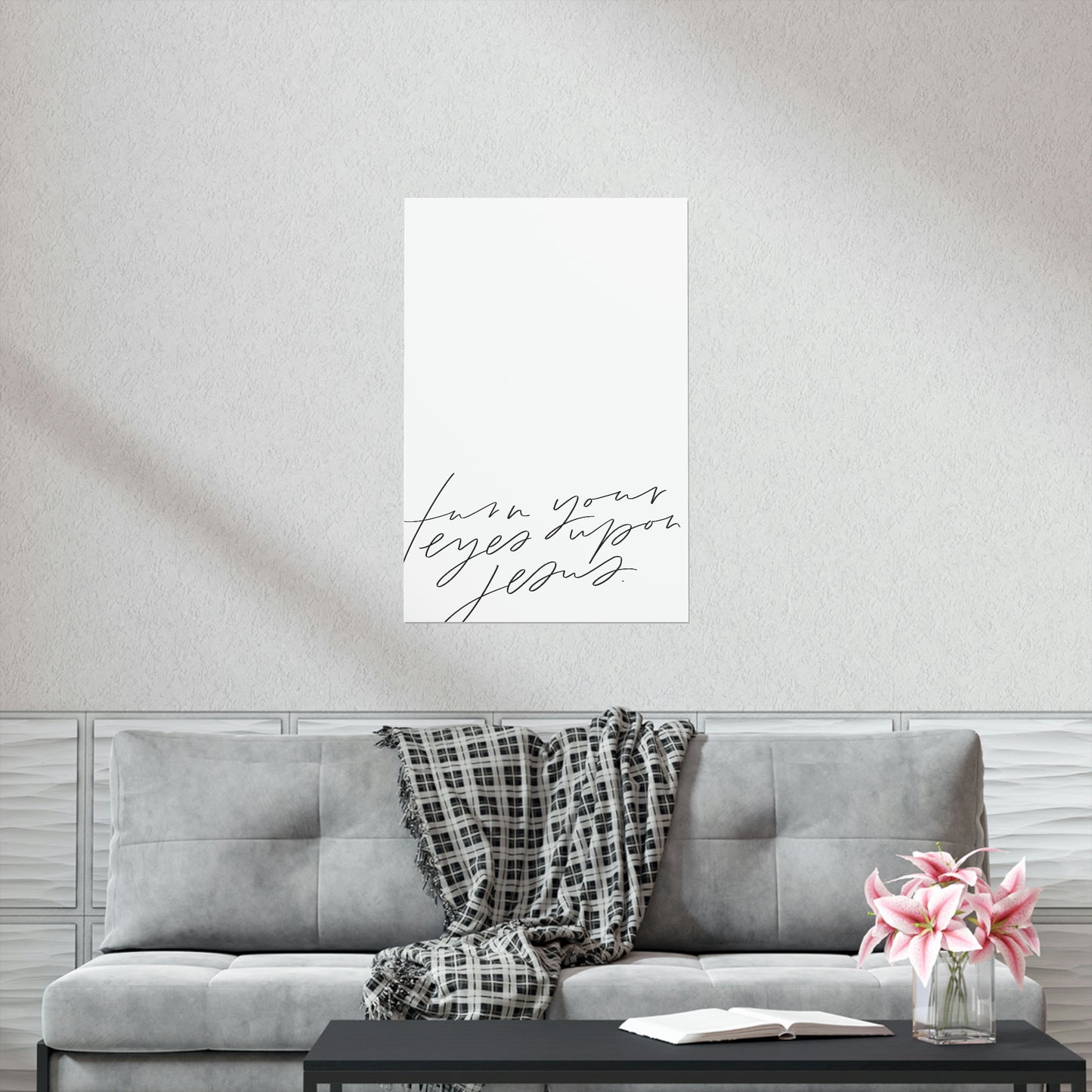Turn Your Eyes Art Print