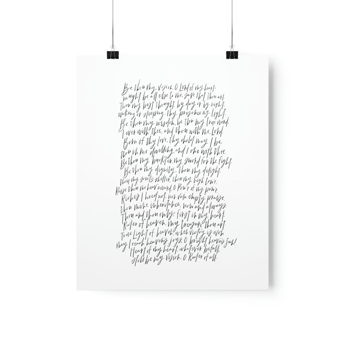 Be Thou My Vision Art Print