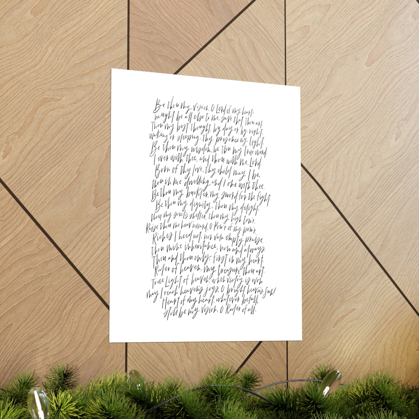 Be Thou My Vision Art Print